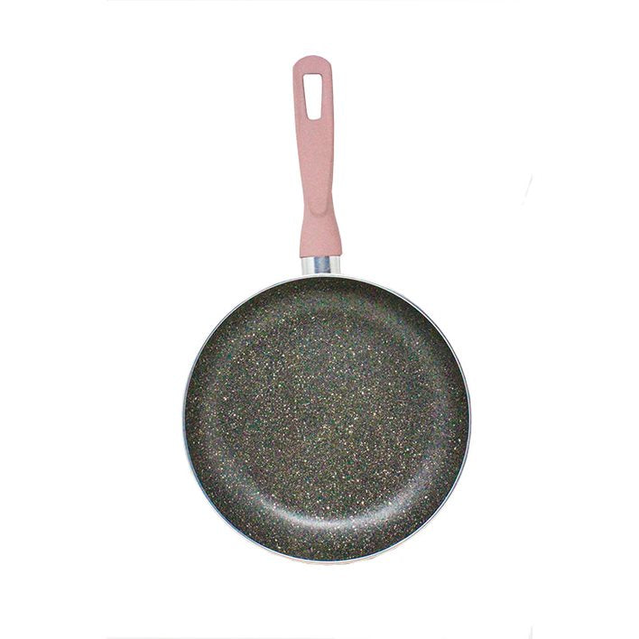 Sartén 26 cm Antiadherente Stone 360° Mango Rosa Lamex 6589-0