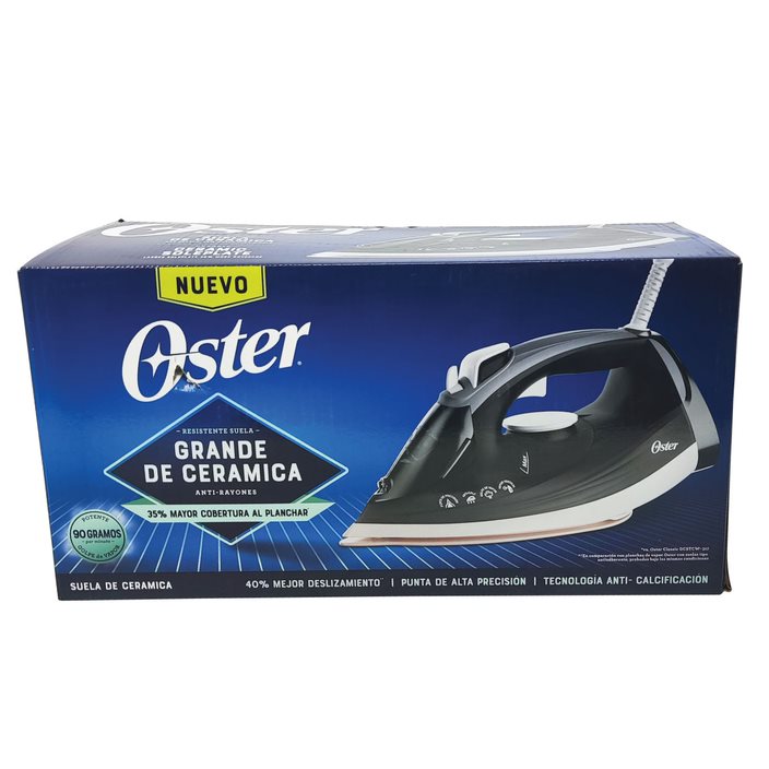 Plancha De Vapor Con Suela Cerámica Gris Oster GGCSTEP2501-013 (2122062)
