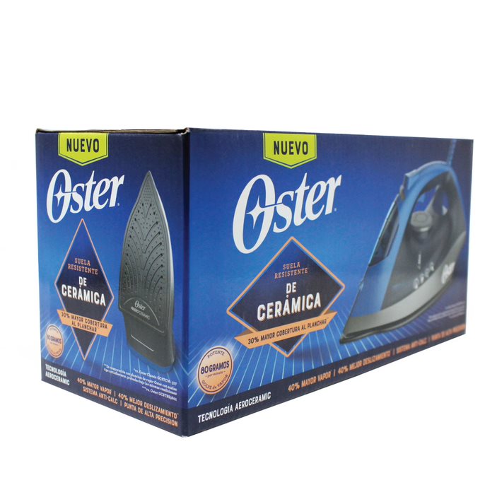 Plancha de Vapor Suela Cerámica Azul Oster GCSTBS6052-013 (2115025)
