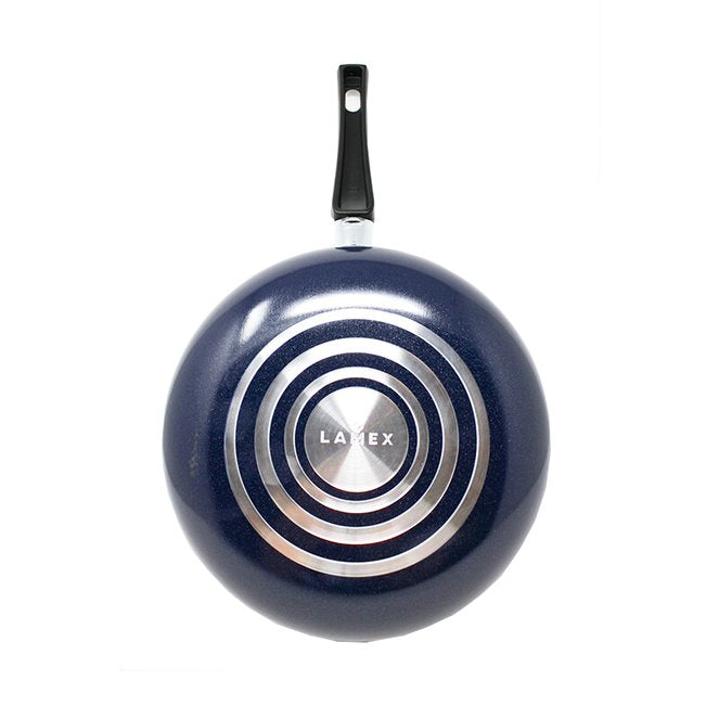 Juego de 3 Sartenes 18/24/28 cm Profundos Azul Lamex 6512-8
