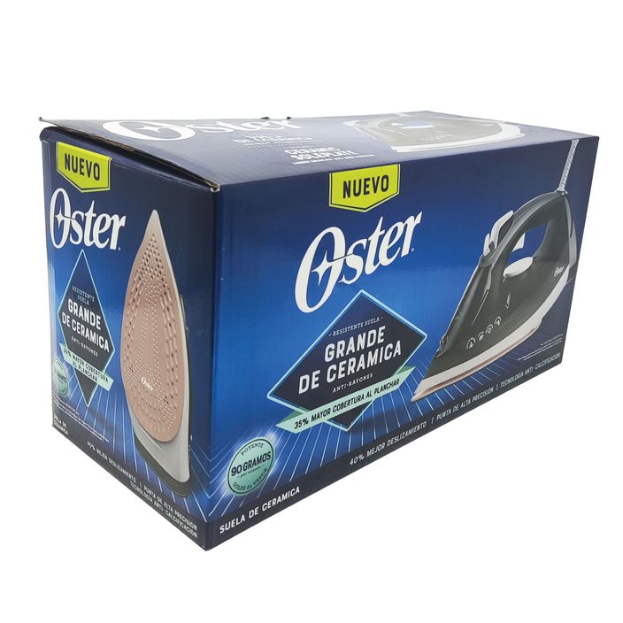 Plancha De Vapor Con Suela Cerámica Gris Oster GGCSTEP2501-013 (2122062)