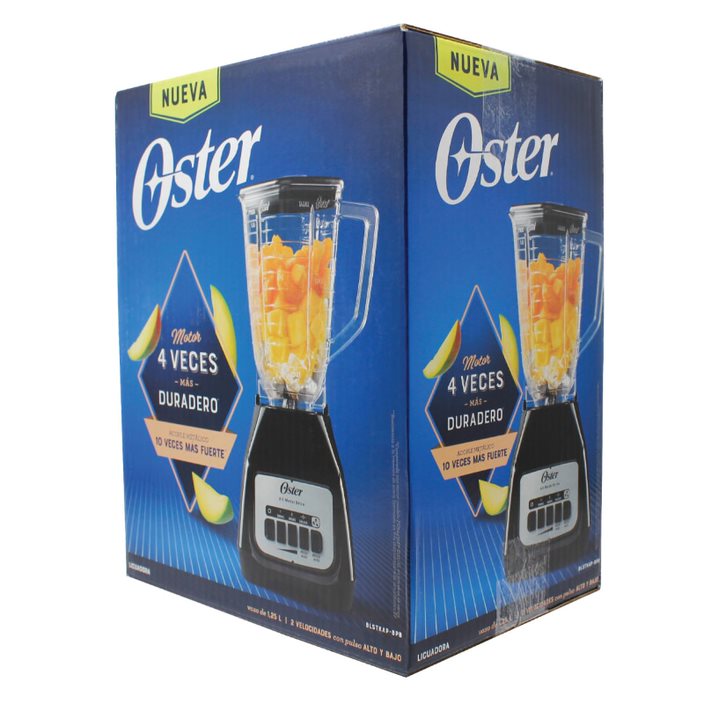 Licuadora 2 Velocidades + 2 Pulso Vaso de Plastico Negro Oster BLSTKAP-BPB-013 (2110247)