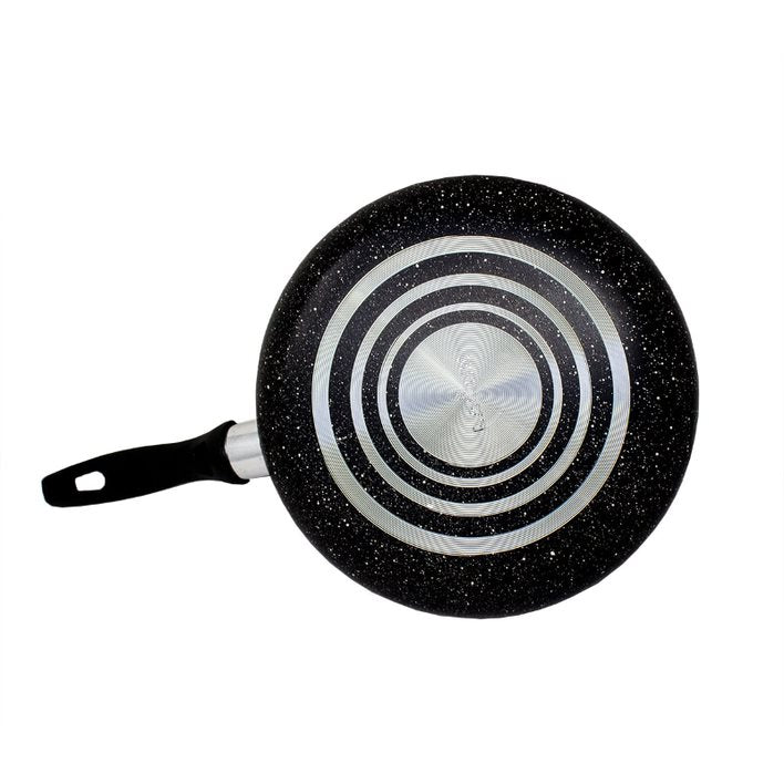 Batería de Cocina 16 Piezas Black Stone 360° Negro Lamex 6781-8