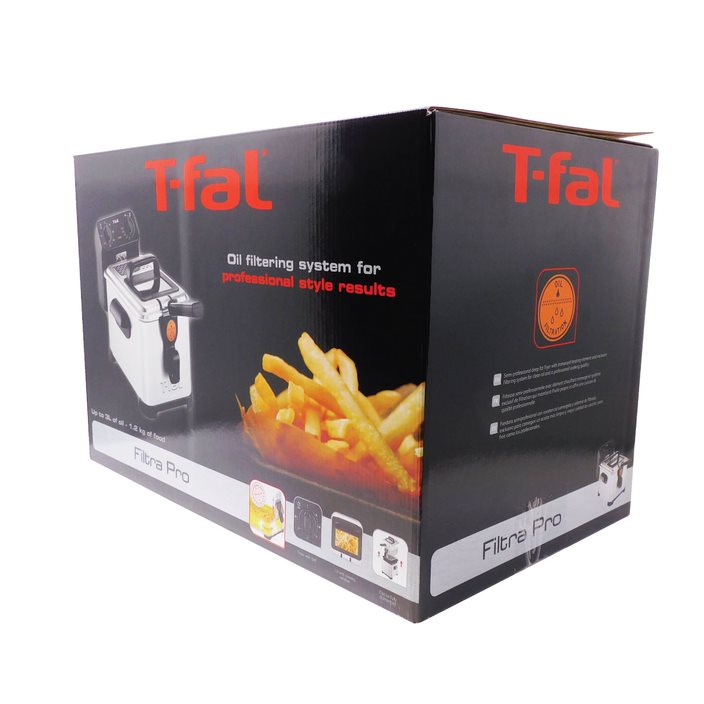 Freidora de Aceite 3 L Filtra Pro Semiprofesional T-fal FR512053