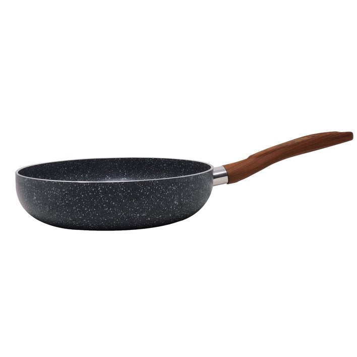 Sartén 24 cm Antiadherente Stone 360° Mango Tipo Madera Lamex 6645-3