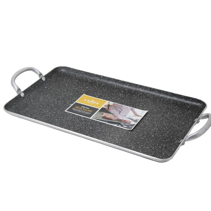 Plancha Charola Antiadherente Stone Texas Grill Lamex 6503-6