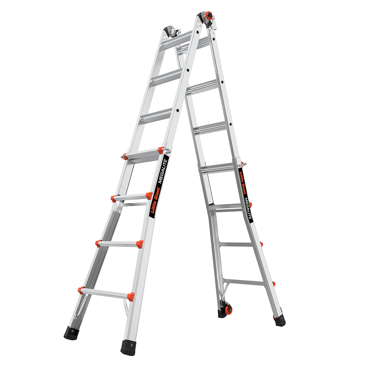 Escalera Multiposicion 17' (5.18 m) Tipo I A con Airdeck Megalite Little Giant 11517