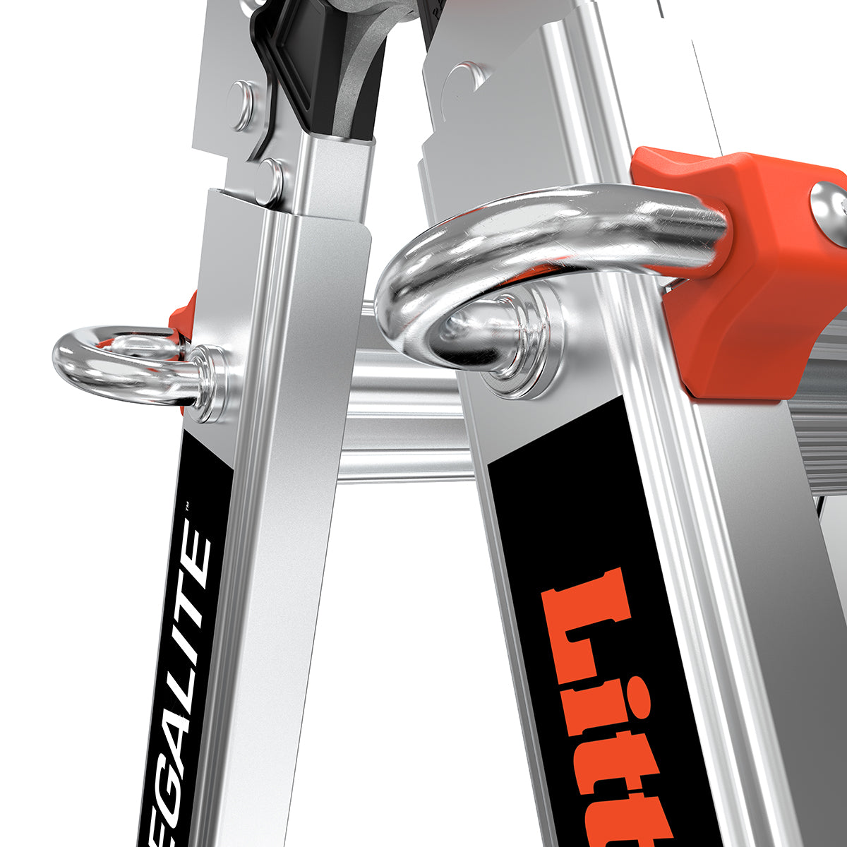 Escalera Multiposicion 17' (5.18 m) Tipo I A con Airdeck Megalite Little Giant 11517