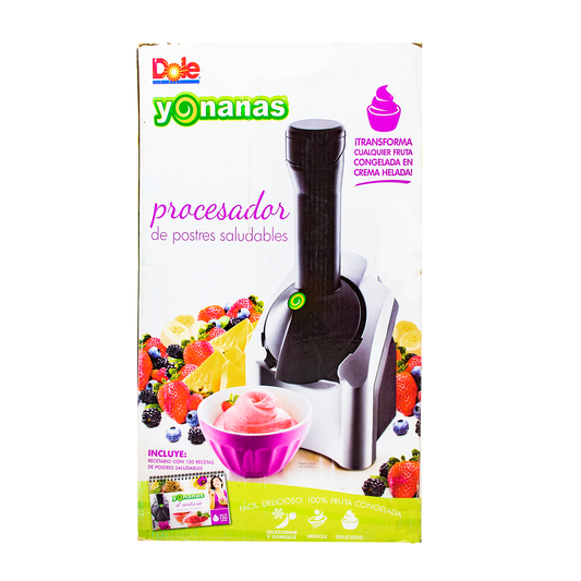 Procesador De Helados Naturales Con Fruta Congelada Yonanas Classic 902 (Caja de 2 Piezas)