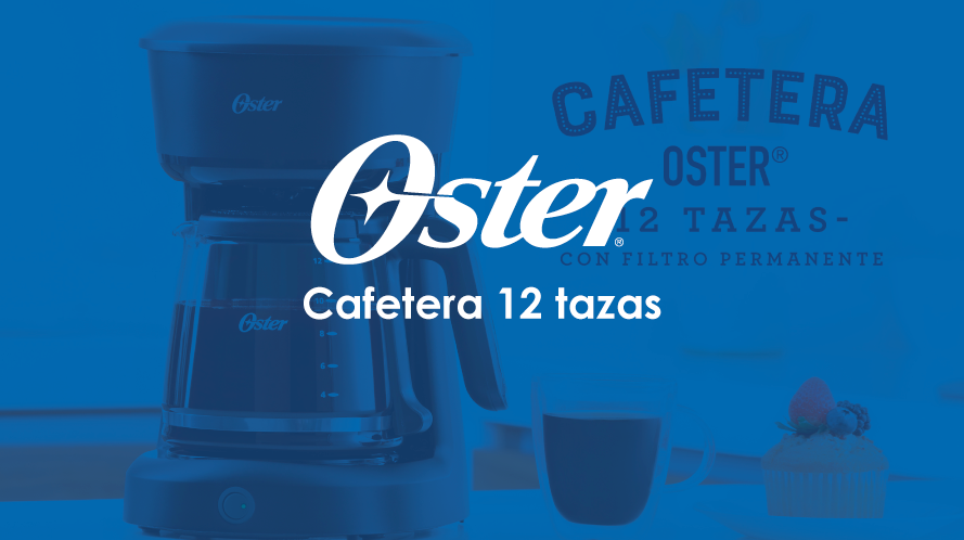 Cafetera Electrica Oster M-12R Roja Cod – El Puente Comercial