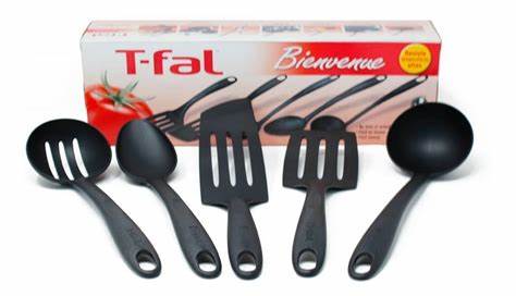 Juego de 5 Utensilios de Nylon para Cocina Con Caja T-Fal 27439000M1
