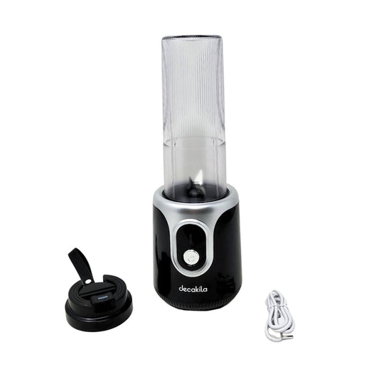 Licuadora Personal 500 ml Inalámbrica Negra Decakila KMJB022B