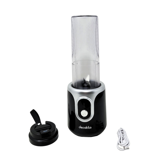 Licuadora Personal 500 ml Inalámbrica Negra Decakila KMJB022B