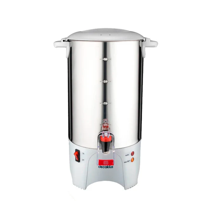 Cafetera Percoladora de Acero Inoxidable 50 Tazas Decakila KUKT024M