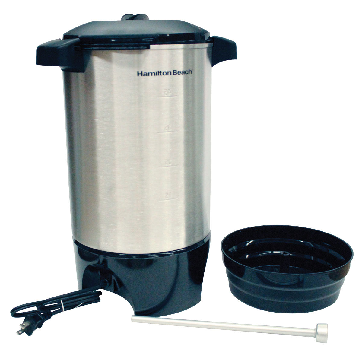 Cafetera Percoladora 45 Tazas Aluminio Hamilton Beach 40515