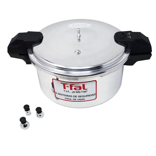 Olla Express de Presión 12 Qt (11 L) Secure Aluminio T-fal YL307LA7