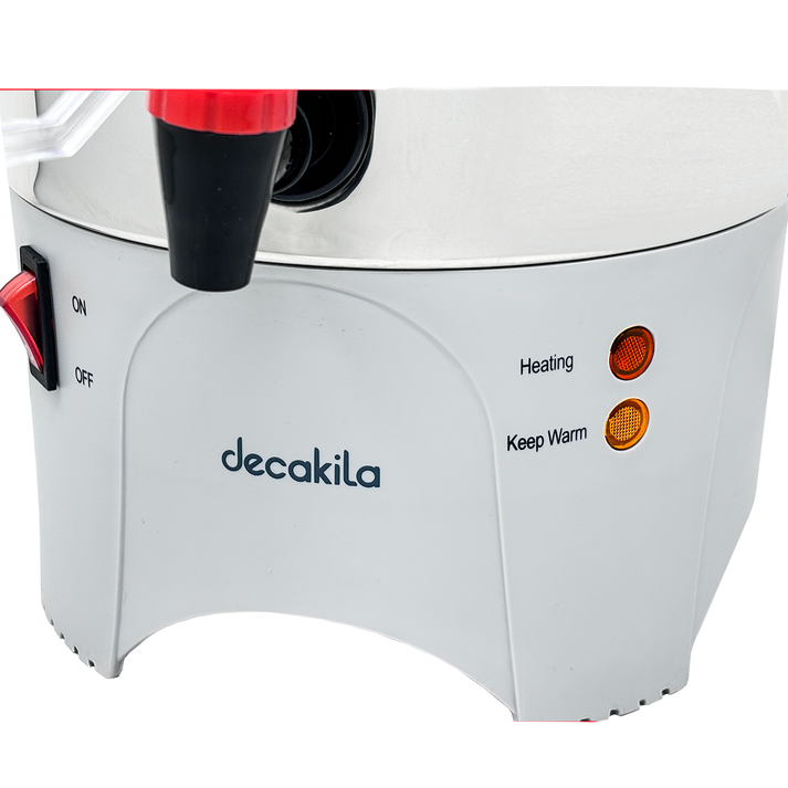 Cafetera Percoladora de Acero Inoxidable 50 Tazas Decakila KUKT024M