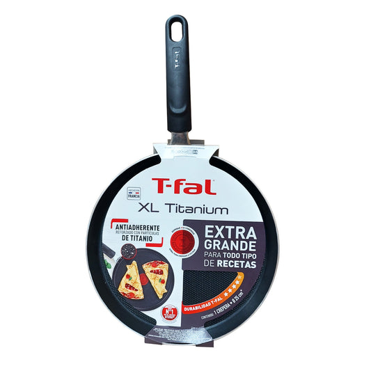 Crepera de 25 cm con Antiadherente XL Titanium T-Fal B4371083