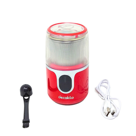 Molino de Café rojo Inalámbrico Decakila KMCF022R