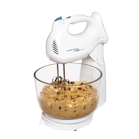 Batidora Convertible 6 Velocidades Blanca Hamilton Beach 64695
