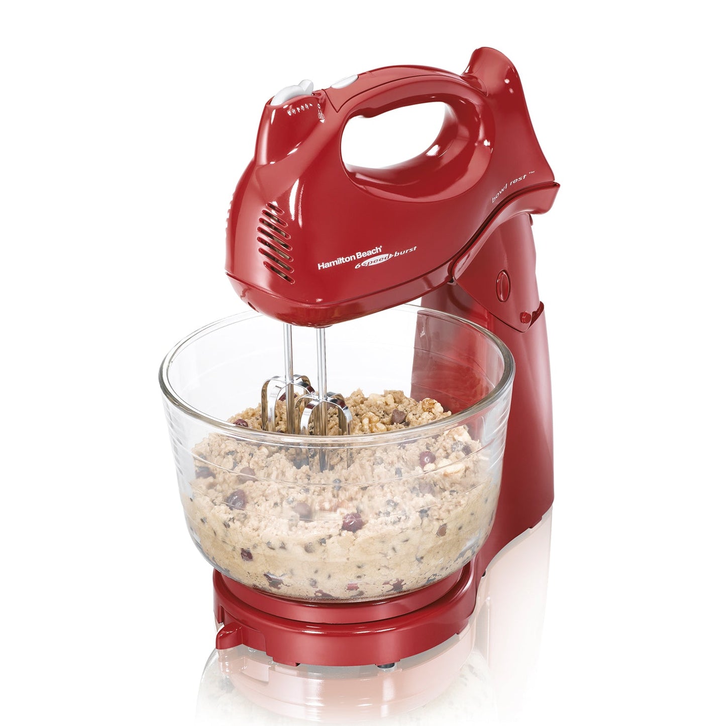 Batidora Convertible 6 Velocidades Roja Hamilton Beach 64699