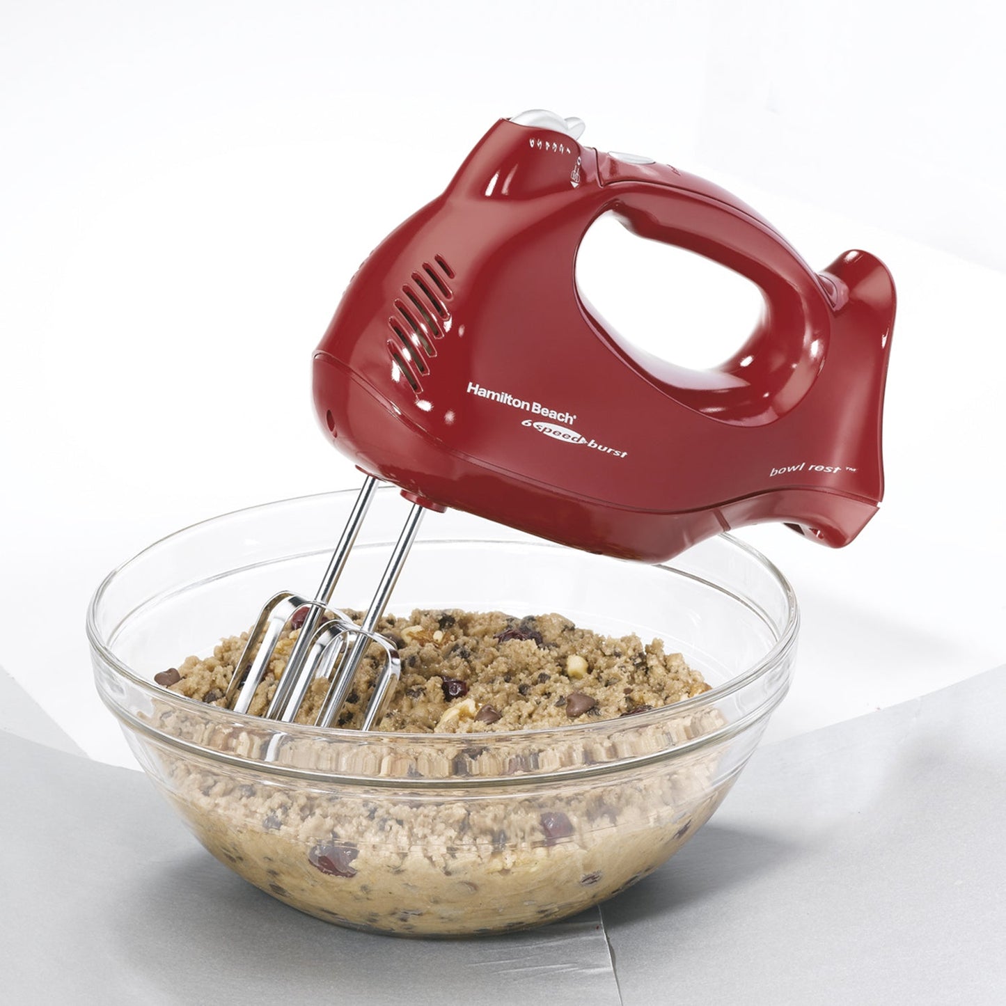 Batidora Convertible 6 Velocidades Roja Hamilton Beach 64699