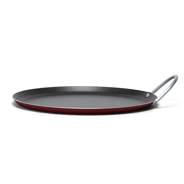 Comal 28 cm con Antiadherente Rojo Lamex 6516-6 (Paquete de 20 Piezas)