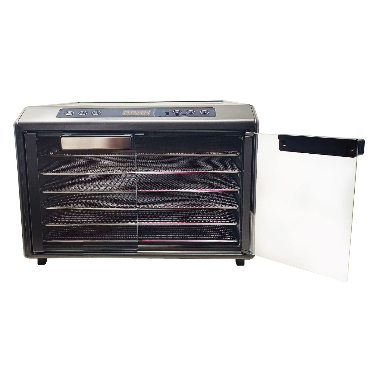 Deshidratador de Alimentos 6 Charolas Acero Inoxidable Excalibur DH06SCSS13