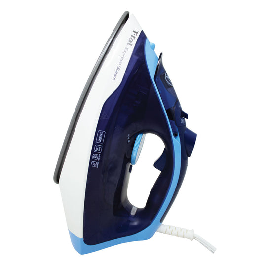 Plancha de Vapor Suela de Ceramica con Autoapagado Express Steam Azul T-Fal FV2860X0
