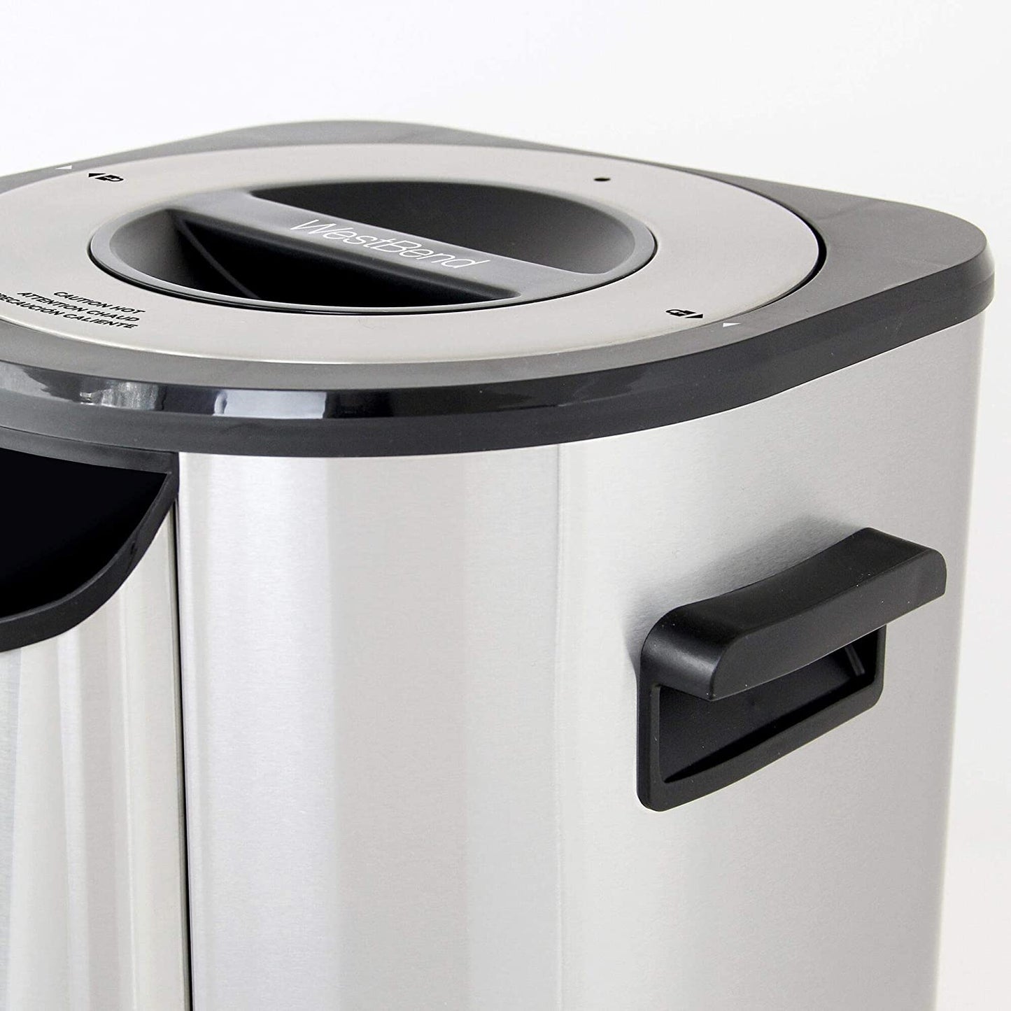 Cafetera Percoladora de 42 Tazas Comercial Acero Inoxidable West Bend 57042 (Caja de 2 Piezas)