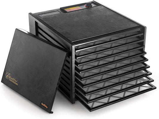 Deshidratador de Alimentos 9 Charolas Negro Excalibur 3900B