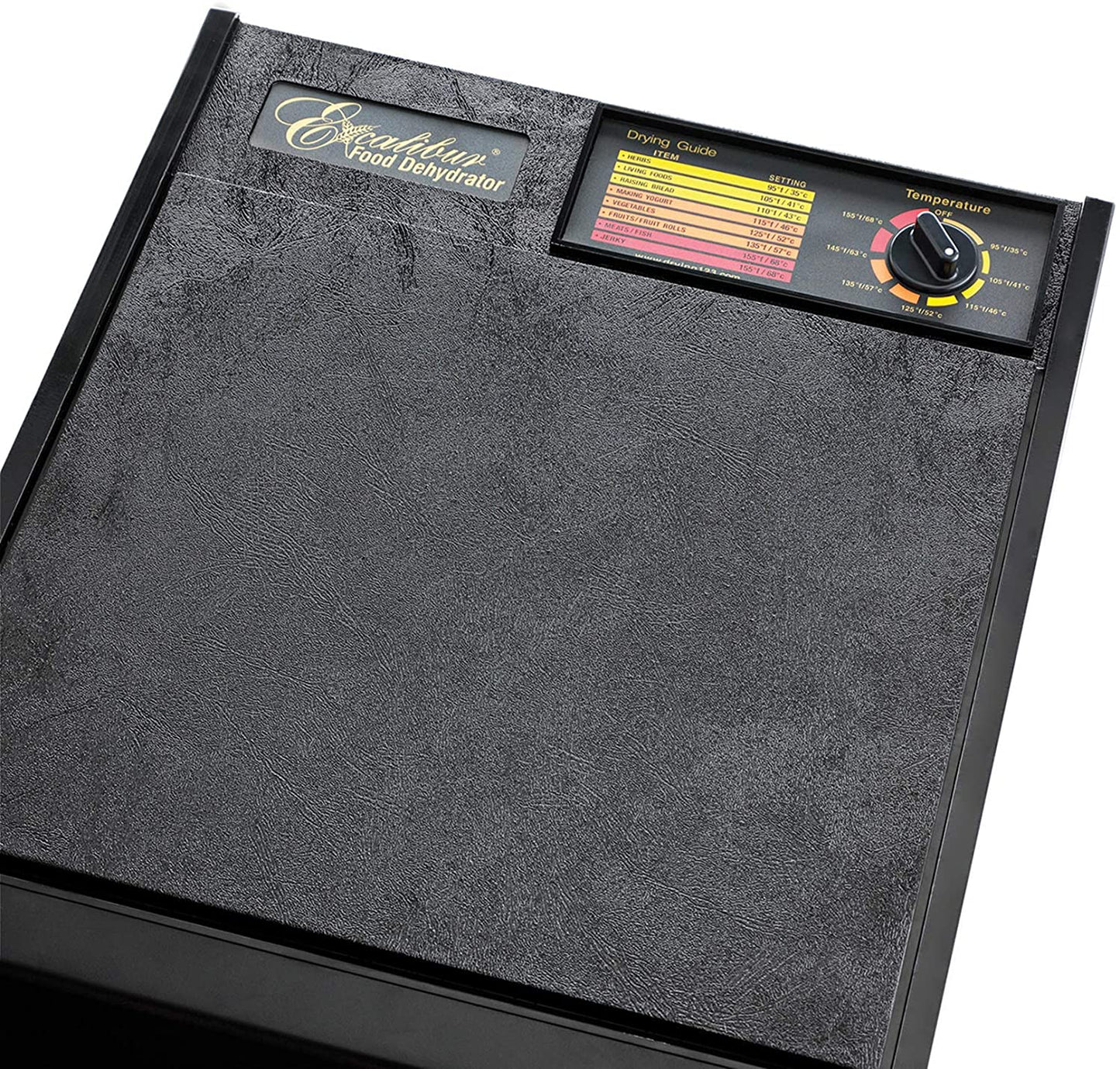 Deshidratador de Alimentos 9 Charolas Negro Excalibur 3900B