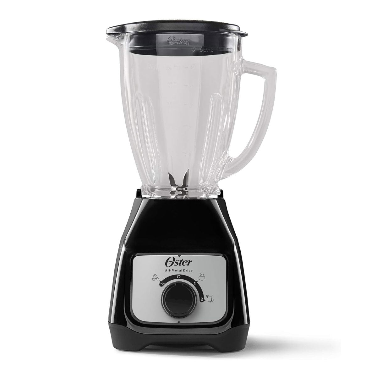 Licuadora 2 Velocidades + Pulso Vaso de Vidrio Negra Oster BLSTKAG-BRD-013 (2110249)