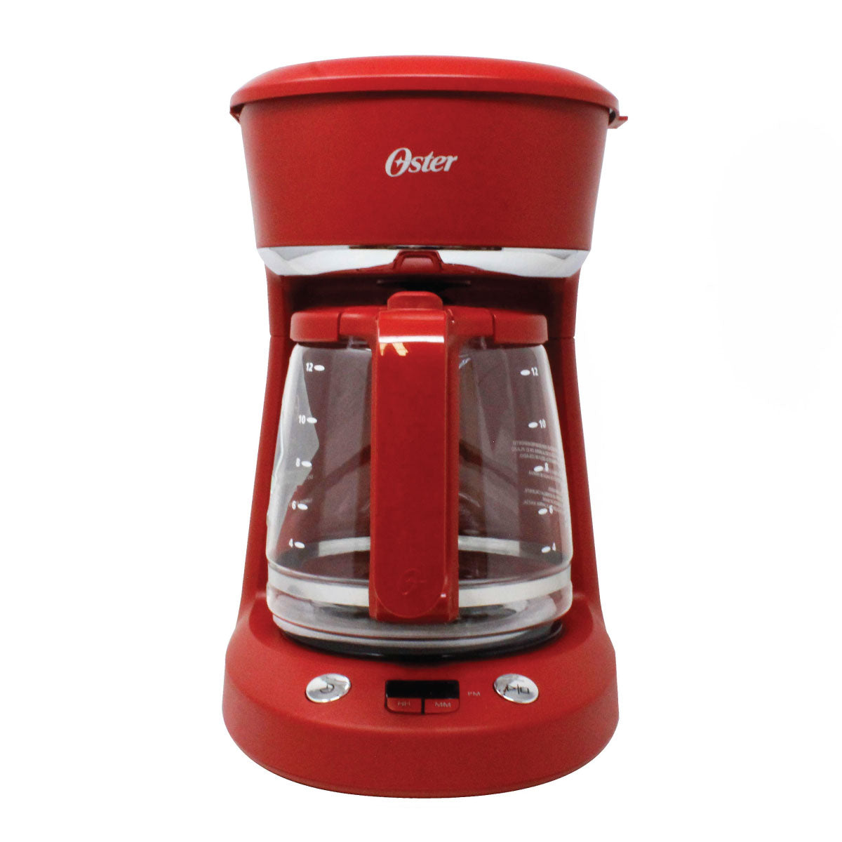 Cafetera Programable 12 Tazas Filtro Permanente Rojo Oster BVSTDCP12R-013 (2118214)