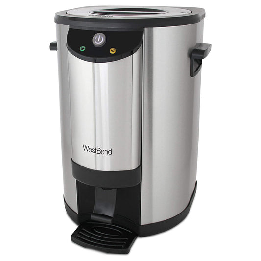 Cafetera Percoladora de 42 Tazas Comercial Acero Inoxidable West Bend 57042