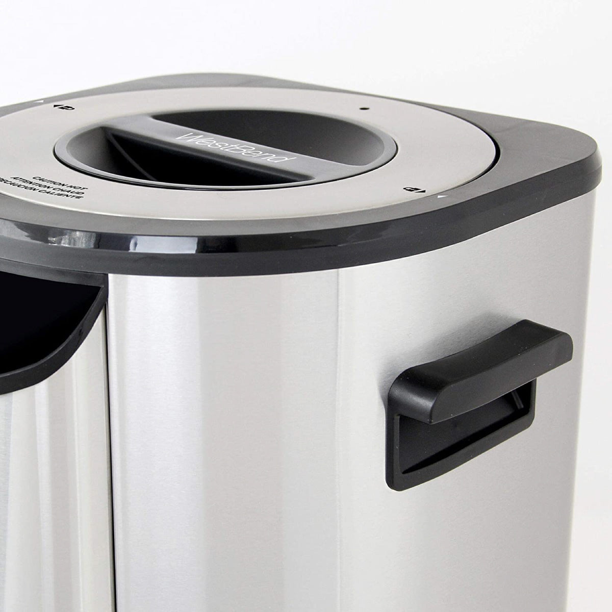 Cafetera Percoladora de 42 Tazas Comercial Acero Inoxidable West Bend 57042 (Caja de 2 Piezas)