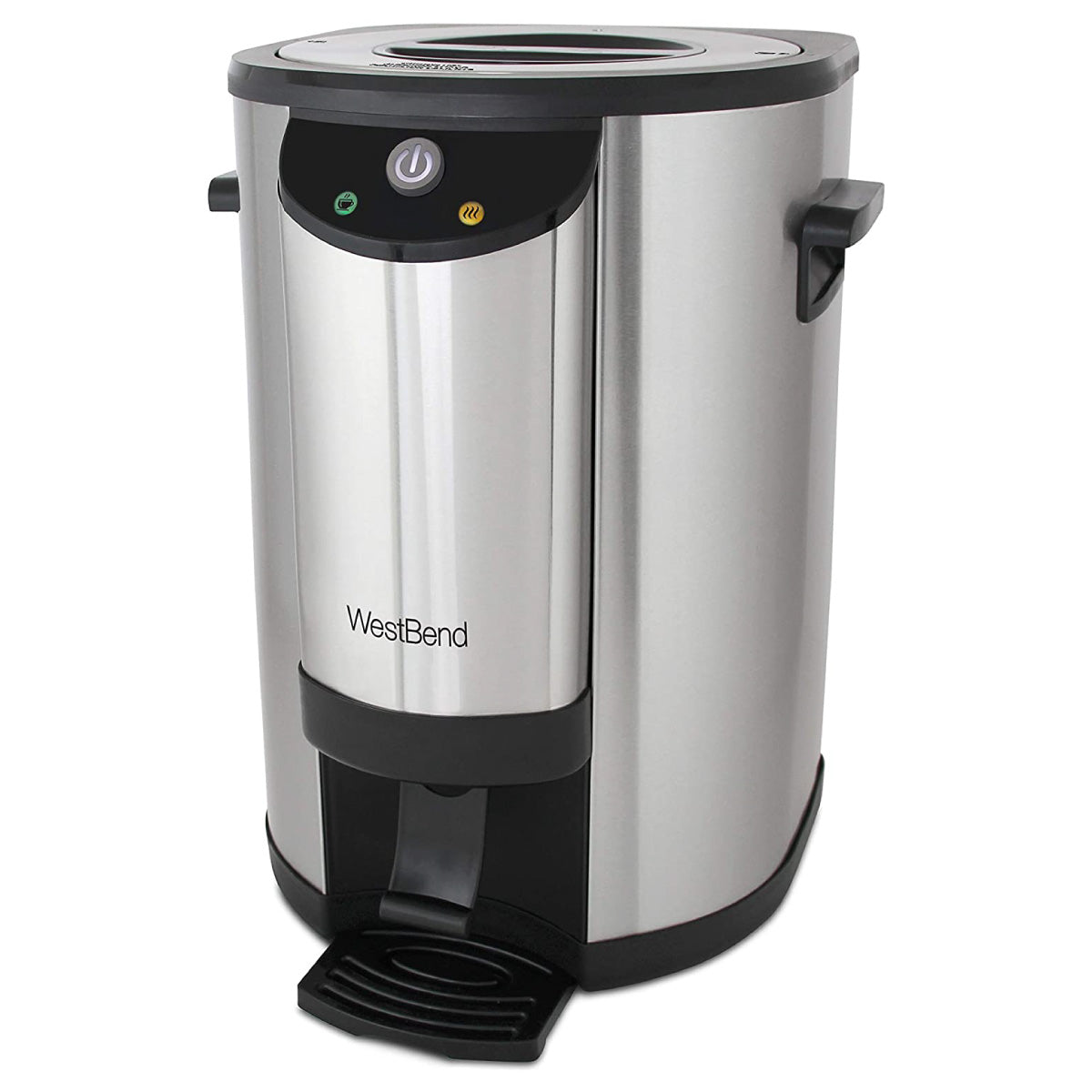 Cafetera Percoladora de 42 Tazas Comercial Acero Inoxidable West Bend 57042 (Caja de 2 Piezas)