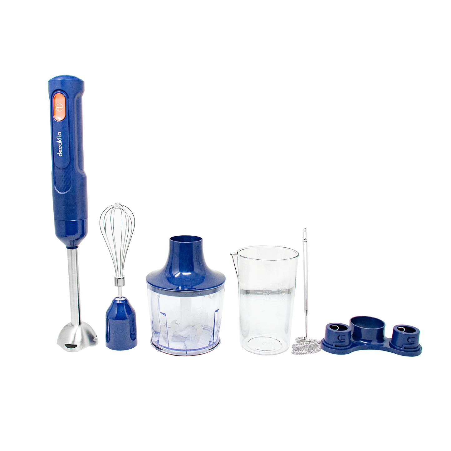 Batidora de Inmersion 5 en 1 Inalambrica Azul Decakila KMJB042L