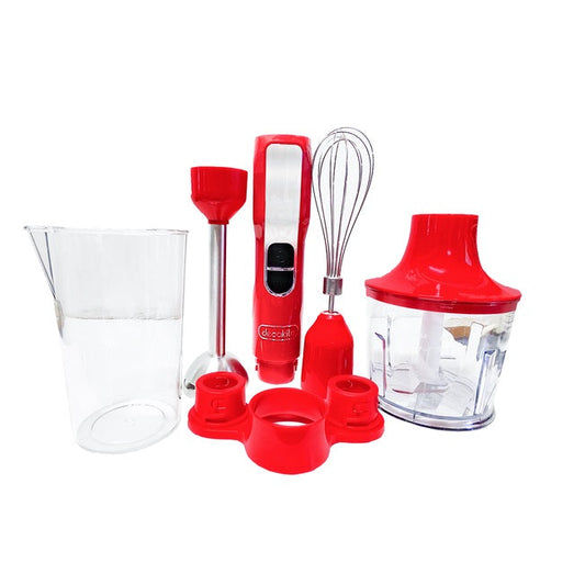 Batidora Roja de inmersión Decakila KMJB055R (Paquete con 8 piezas)