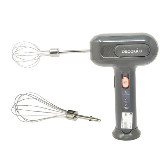 Batidora de Mano 3 Velocidades con Procesador Inalámbrica Negro Decakila KMMX019G