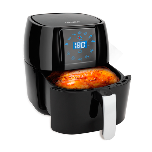 Freidora de Aire 4.5 L Air Fryer Panel Digital Negra Decakila KUEC039B