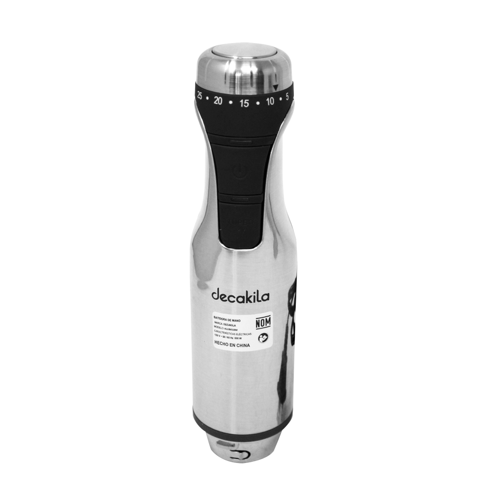 Batidora de Inmersión 4 en 1 600 W Acero Inoxidable Decakila KUJB018M (Caja de 6 Piezas)