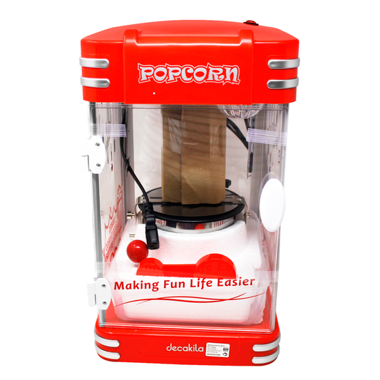 Máquina para Hacer Palomitas Tipo Cinema Roja Decakila KUTT019R