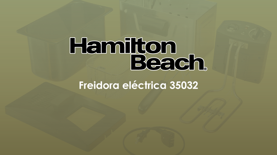 Comprar Freidora Hamilton Beach Electrica - 12Tazas