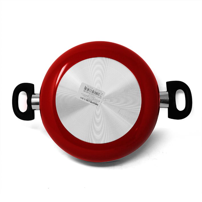 Batería de Cocina 7 Piezas Antiadherente Rubí Roja Lamex 6502-9