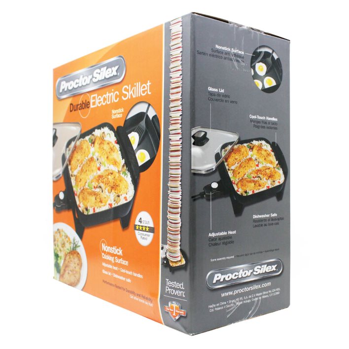 Sartén Eléctrico con Antiadherente Regulador de Temperatura Proctor Silex 38526