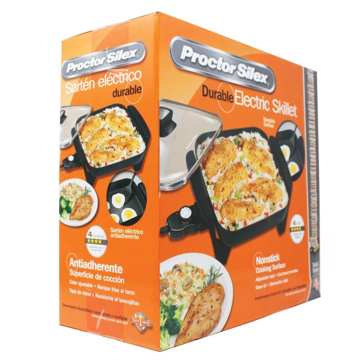 Sartén Eléctrico con Antiadherente Regulador de Temperatura Proctor Silex 38526