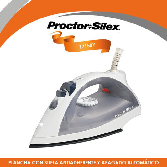 Plancha con Vapor con Suela Antiadherente Gris Proctor Silex 17150Y