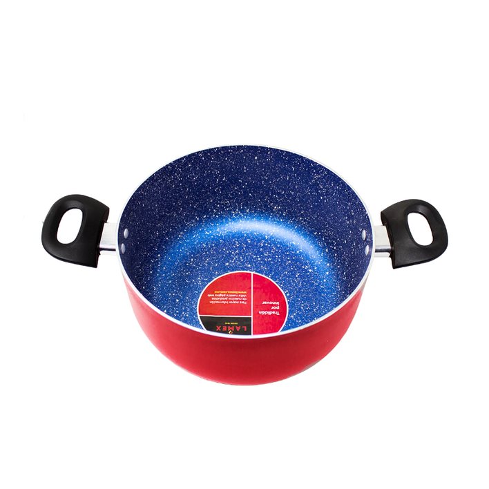 Olla 24 Cm Antiadherente Stone Azul Spider Lamex 6746-7