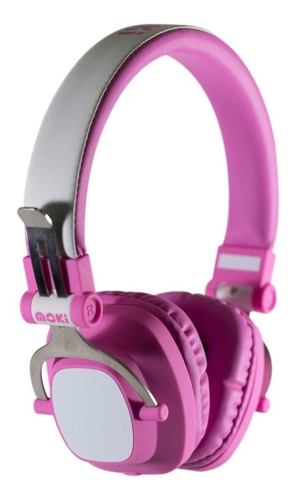 Auriculares Bluetooth De Diadema Inalámbricos Seenda Color Rosa Para Niños